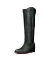 3 quarterfront view of Abby Crocodile Boot