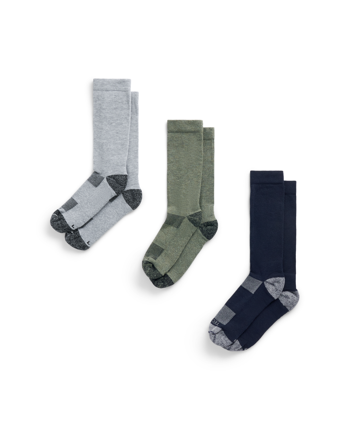 Mid-Calf Socks (3 Pack)
