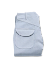 Women's Carpenter Pant - Blue / White Cotton on plain background