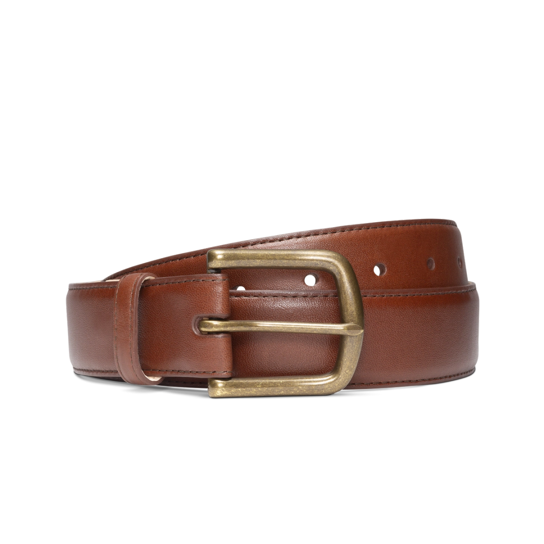 Calfskin Leather Belts | Men's Calfskin Belt - Bourbon | Tecovas