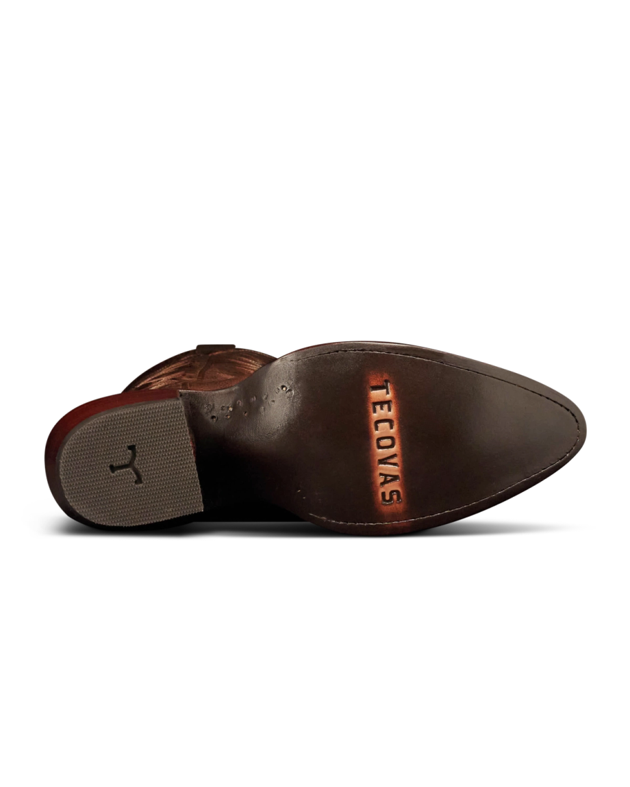 Sole view of The Abby - Mocha Goat on plain background