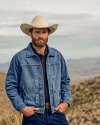 View of Cattleman Fur Cowboy Hat - Silverbelly