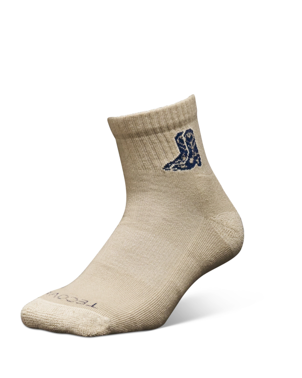 View of Boots Icon Hiker Socks (2-Pack) - Navy / Sand