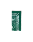 Folded view of Gameday Bandana - Green on plain background