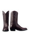 View of The Wyatt - Black Cherry Ostrich
