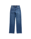 Front view of Women's Vintage High Rise Jean - Medium Wash  on plain background