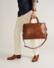 image of man carrying briefcase