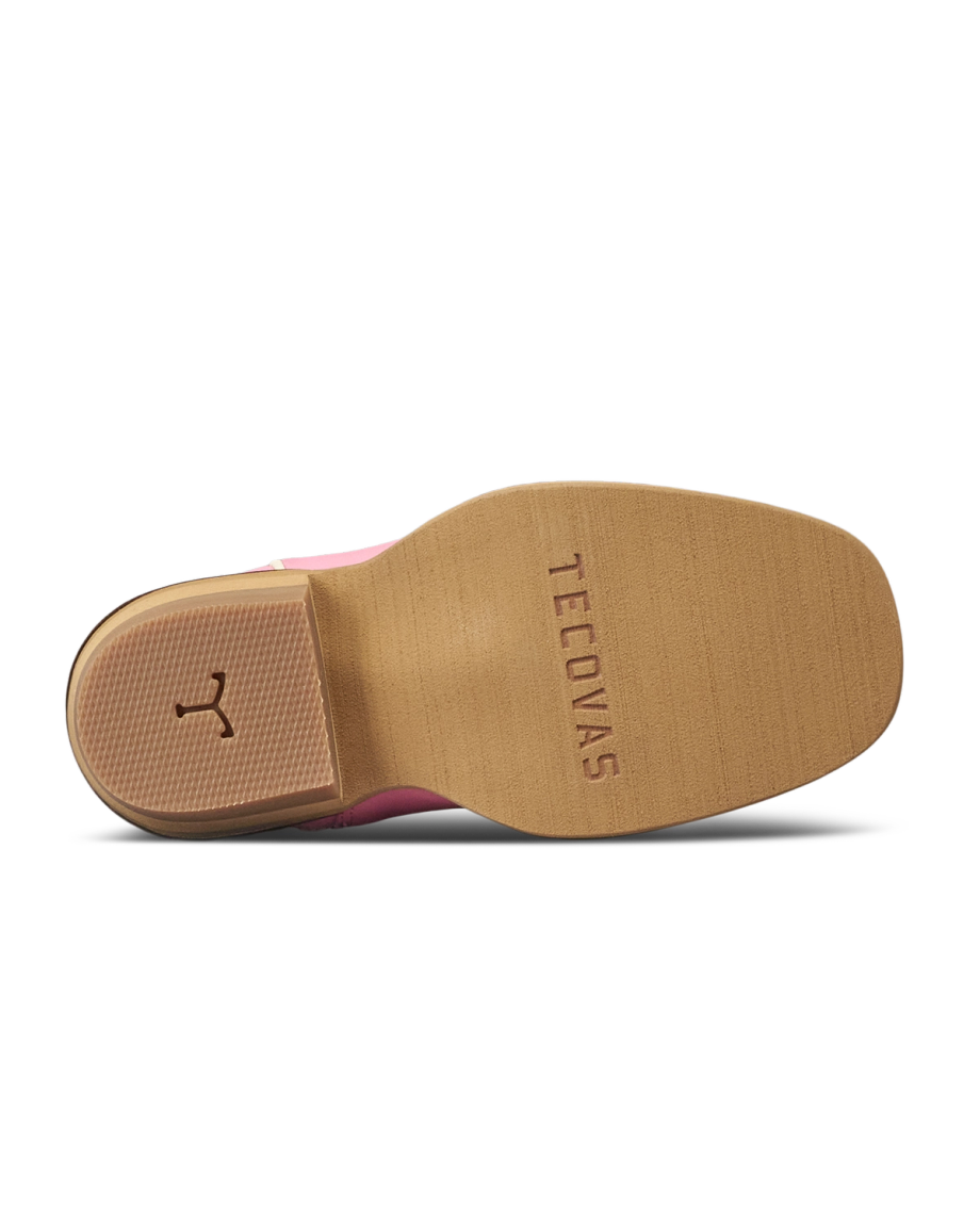 Sole view of The Annie Hearts Toddler - Wild Rose on plain background