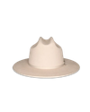 Front view of The Cruiser Wool Blend Cowboy Hat - Bone on plain background