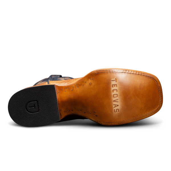 Sole view of The Doc - Tan on plain background