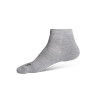 Profile view of Howdy Y'all Hiking Sock (2-Pack) - LT Teal, Gray on plain background