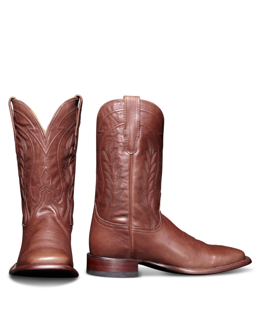 Tecovas Brown Leather Western Boots Tecovas Men main image 2