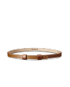 Front view of Hat Band - Tan on plain background