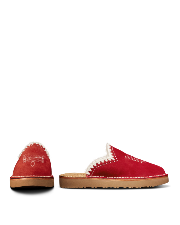 Pair view of The Olivia - Cherry on plain background