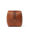 Side view of the Bartlett Travel Kit in Cognac