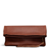 Leather Clutch Fawn Bovine / OS - Fawn on plain background