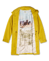 Front view of Men's Storm Chaser Jacket - Marlboro Yellow on plain background