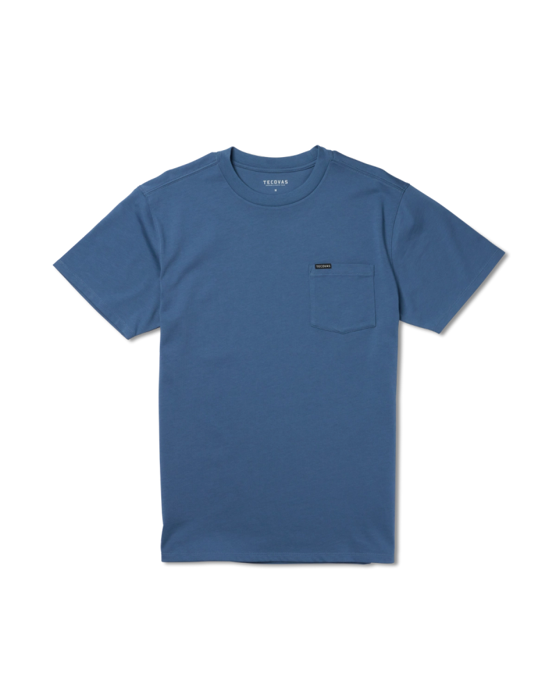 Men's Standard Issue Pocket Tee - Blue Fin | Tecovas