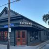 Tecovas storefront on the corner of Magazine Street and General Taylor Street.
