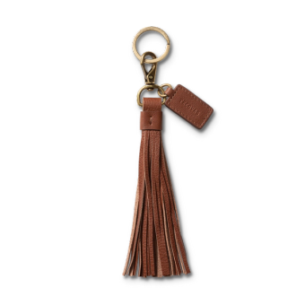 Leather Tassel Key Ring image