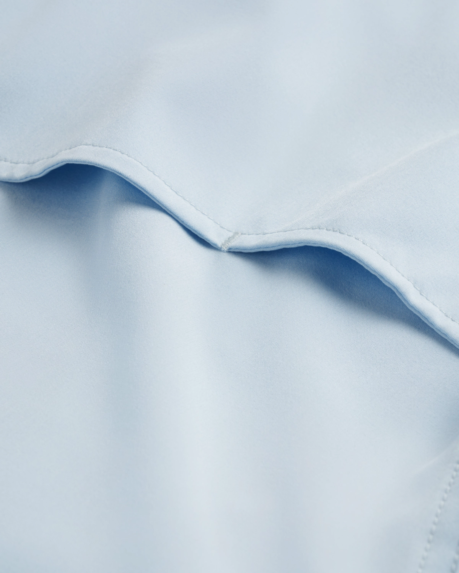 Closeup detail view of Men's Performance Western Pearl Snap LS - Sky