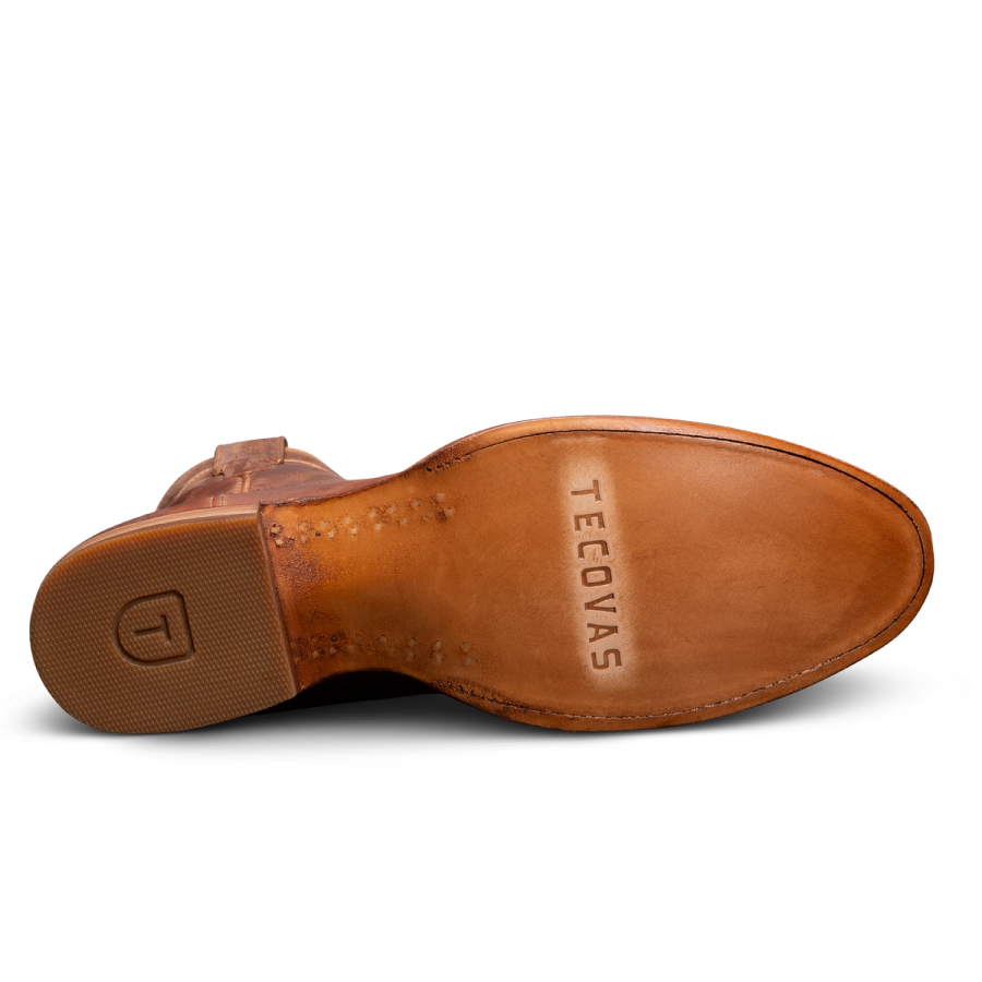 The Dean in Scotch Goat - Men's Zip Boot | Tecovas