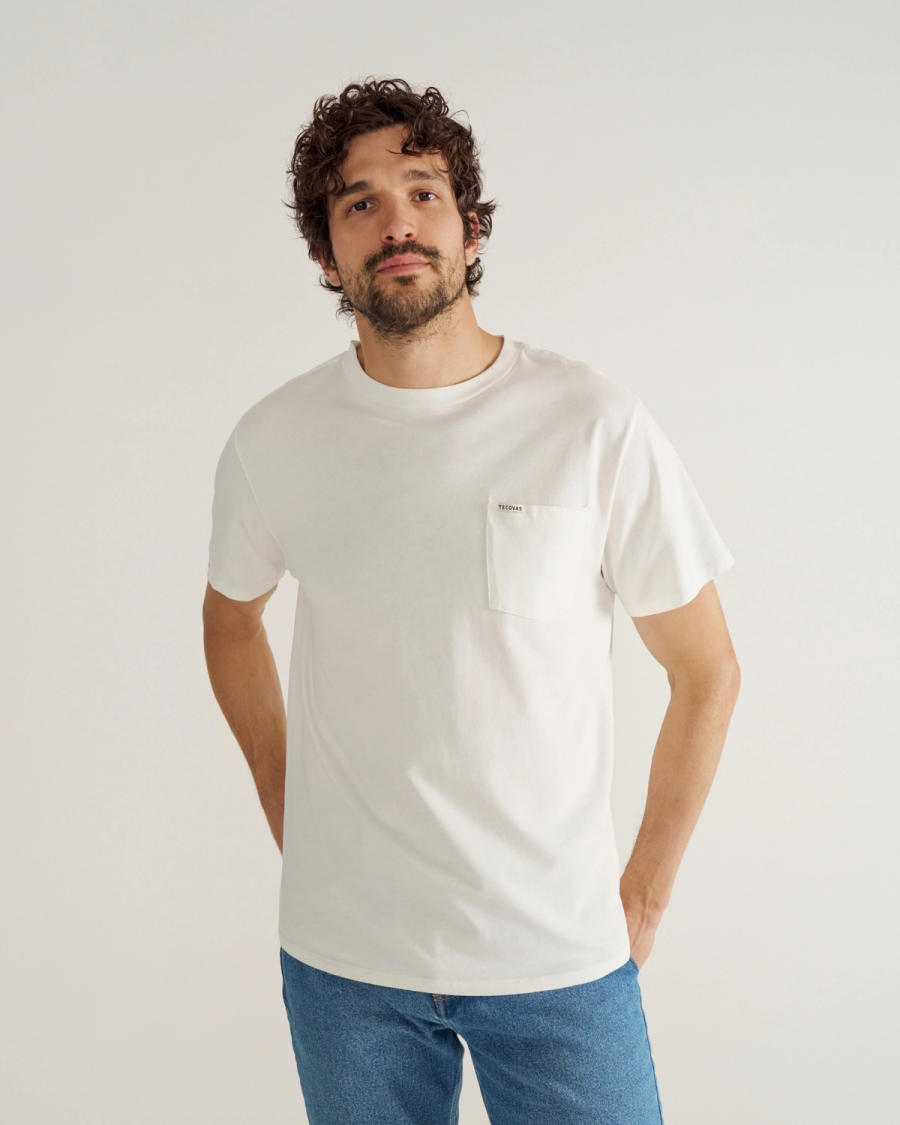 H.STANDARD ホワイト Tシャツ Men's Standard Issue Pocket T-Shirt | Tecovas