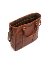 Top view of Bartlett Grab Handle Tote on plain background