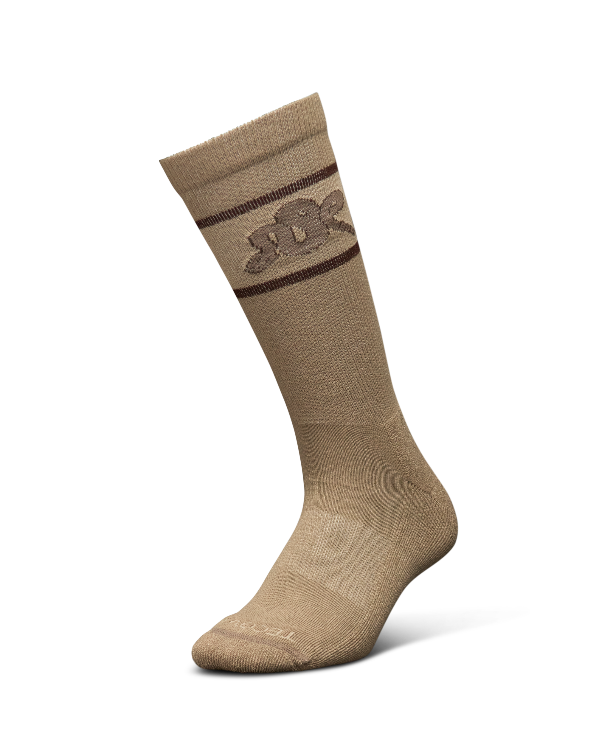 View of Crew Socks (2-Pack) - Texas Rattlesnake Cream
