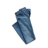 Front view of Women's High-Rise Tapered Jean - Light on plain background