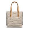 Front view of Classic Canvas Tote - Natural on plain background