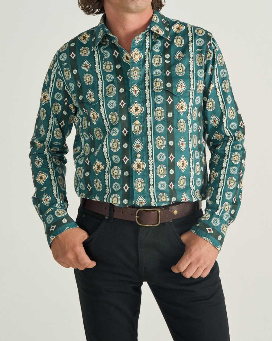 Men's Thorn Stopper Pearl Snap | Tecovas