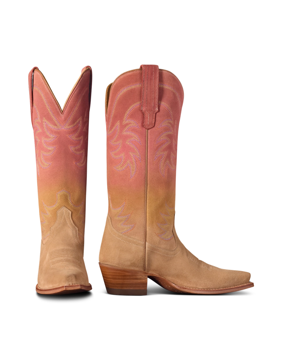 The Annie Cowgirl Boot - Ombre suede | Tecovas