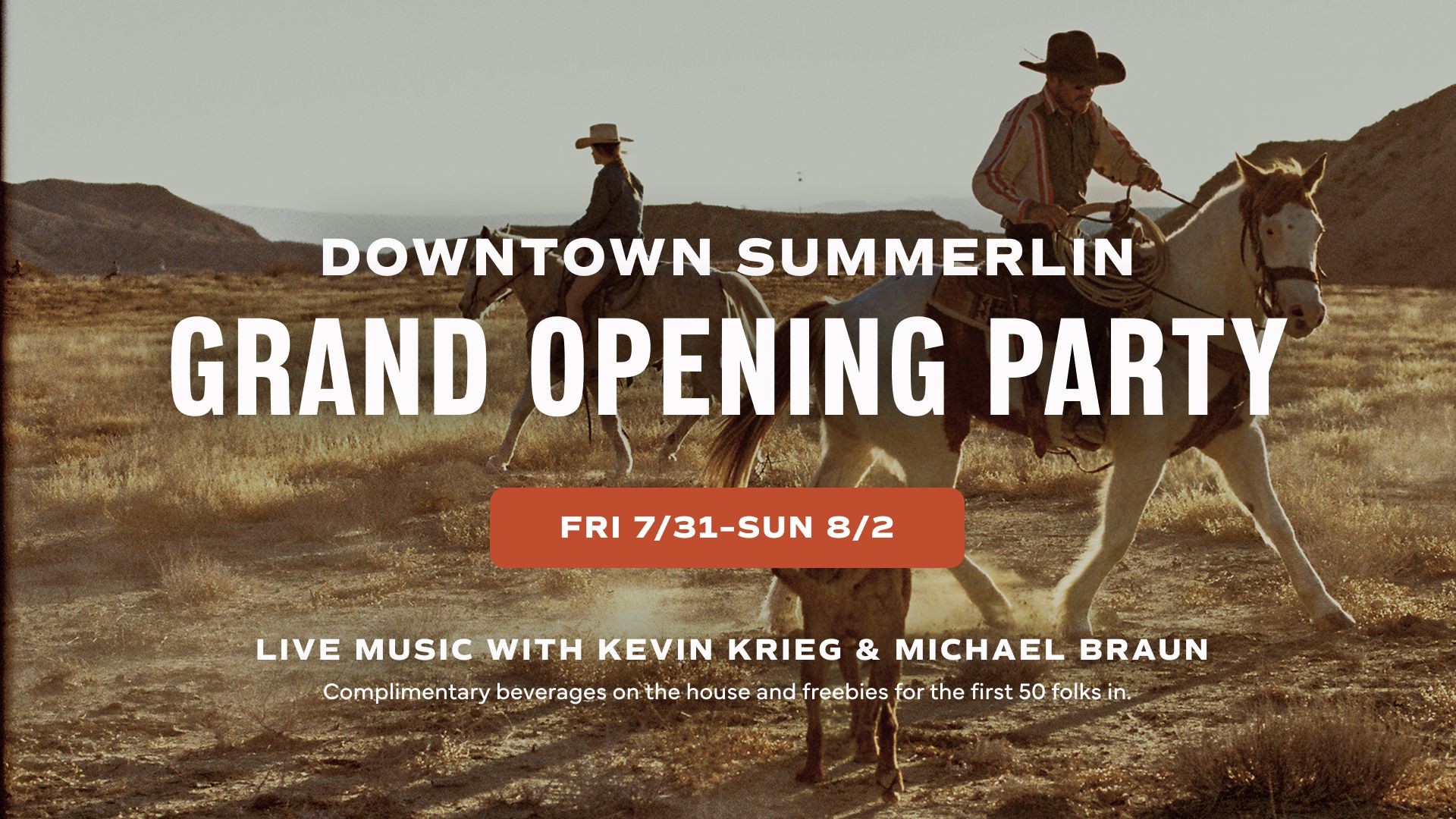 Downtown Summerlin Las Vegas Grand Opening Party