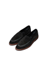 Quarterfront view of The Claire Braid - Midnight on plain background