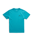 Closeup detail view of Men's Standard Issue Pocket Tee SS - Teal