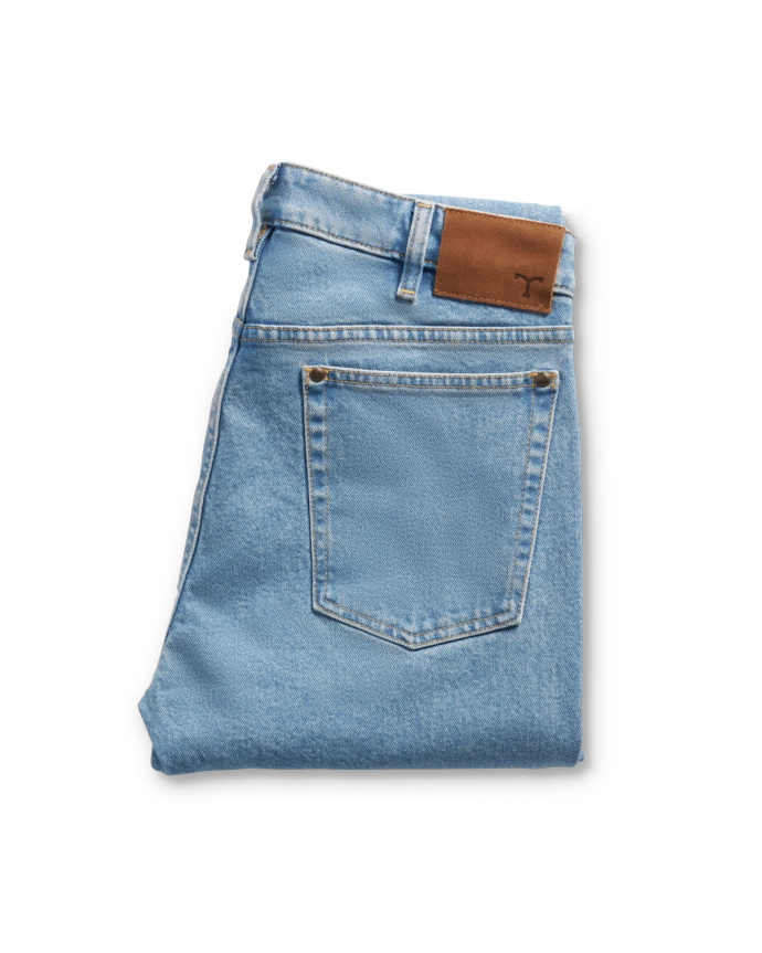 Men's Rugged Standard Jeans (II) - Light on plain background