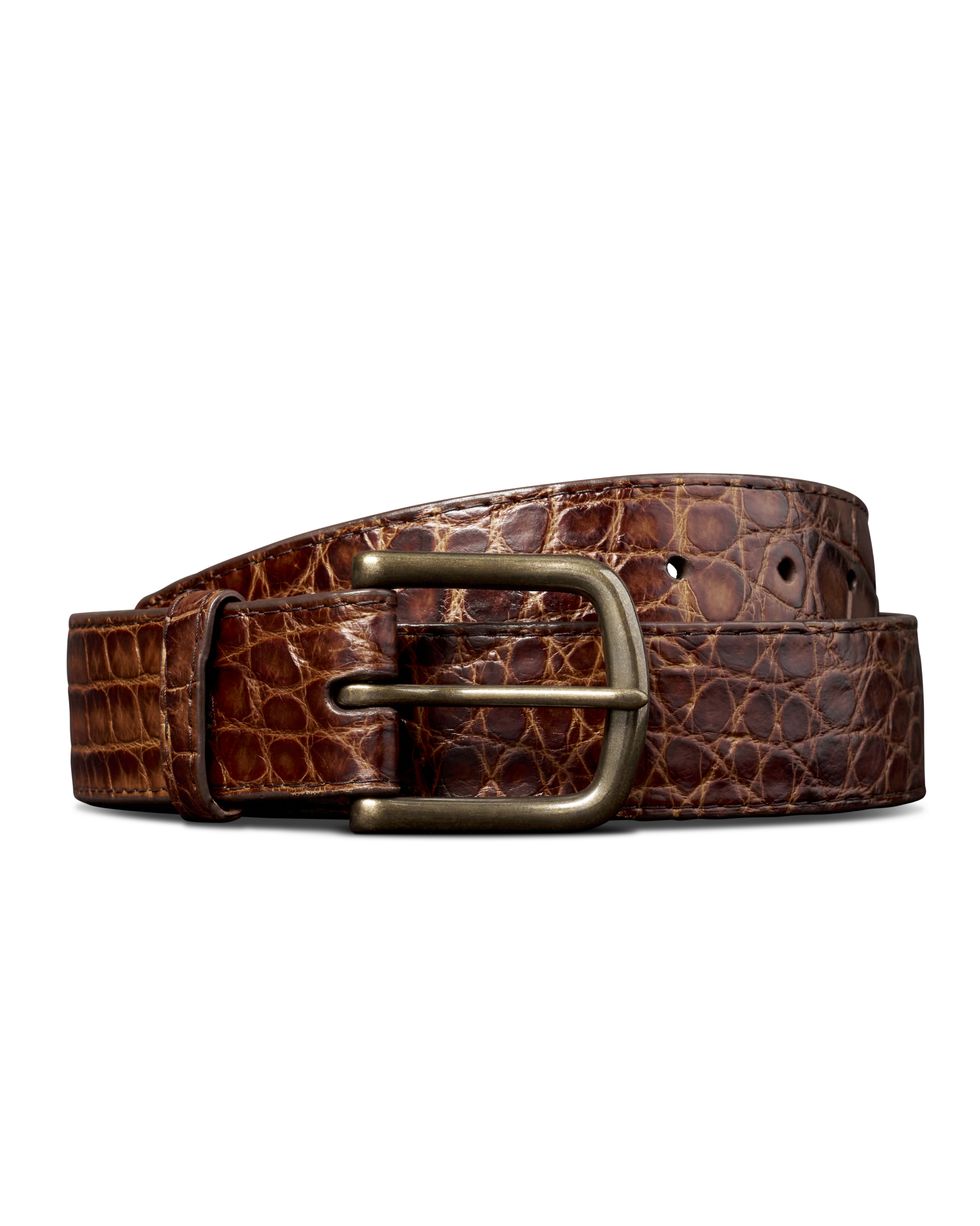 Tecovas Men's Alligator Belt INTERNATIONAL SHIPPING