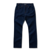 Front view of Men's Rugged Standard Jeans - Dark on plain background