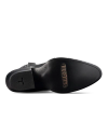 Sole view of The Jane - Midnight Suede on plain background