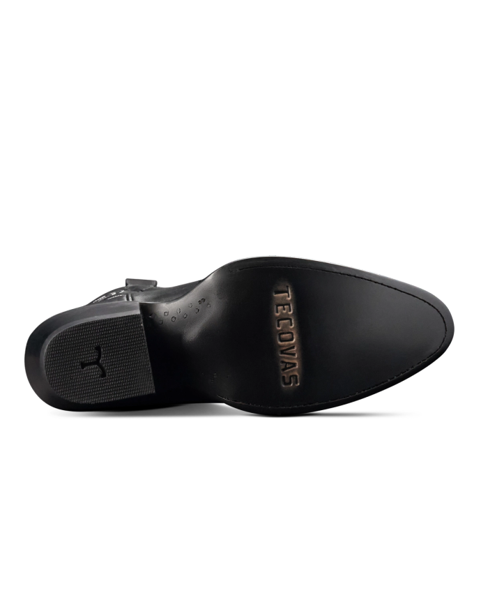 Sole view of The Jane - Midnight Suede on plain background