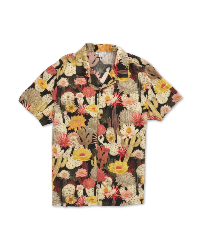 Front view of Men's Lakeside - Black/Multi on plain background