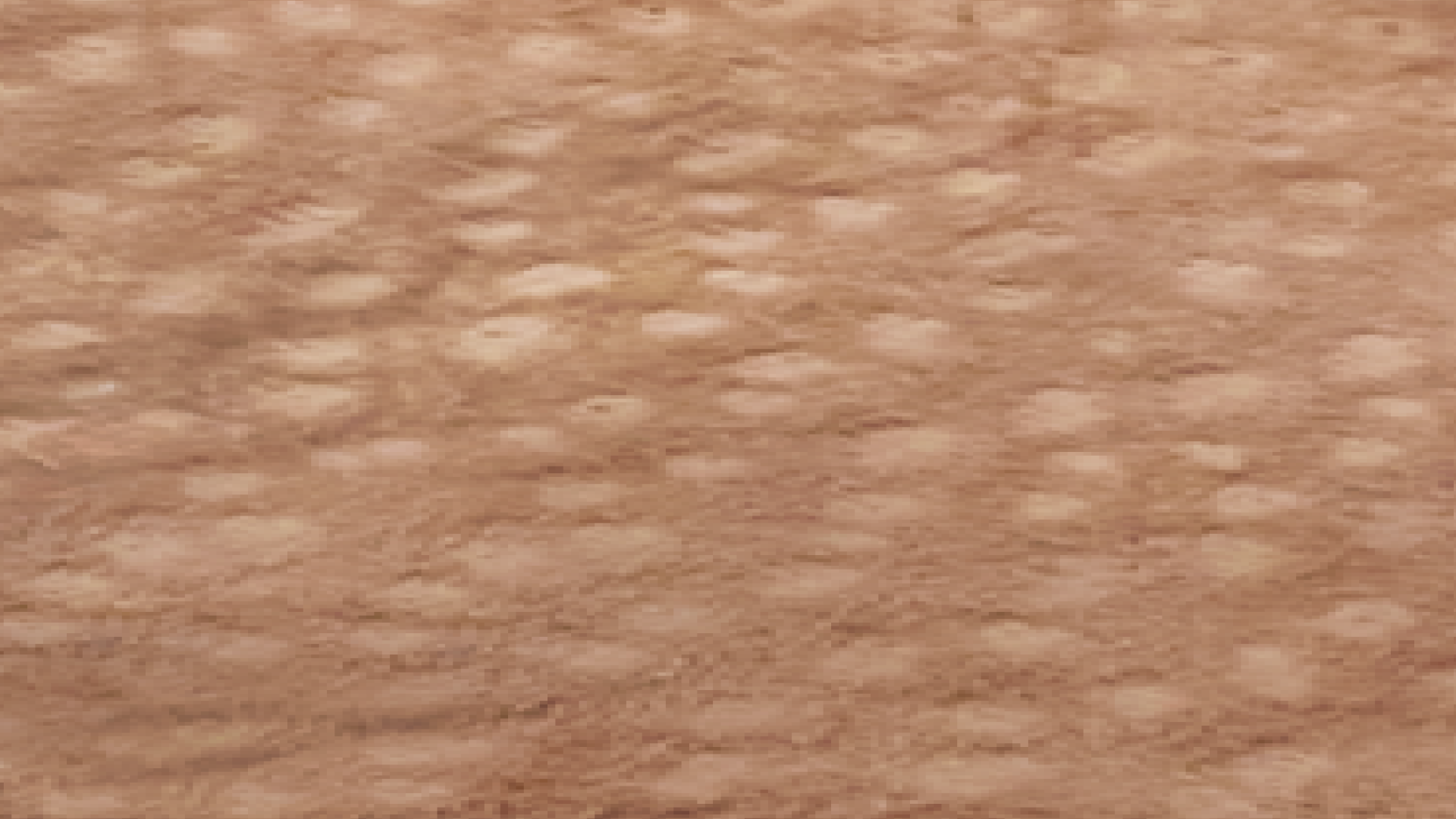 Brown textured surface with a slightly mottled appearance.