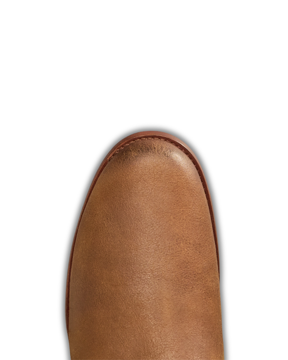 Toe view of The Monterrey - Husk on plain background