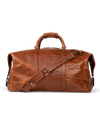 Front view of Bartlett Large Weekender in Cognac