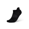 Front view of Ankle Socks - Black on plain background