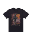 Front view of Men's Tecovas Rodeo T-Shirt - Black/Multi on plain background