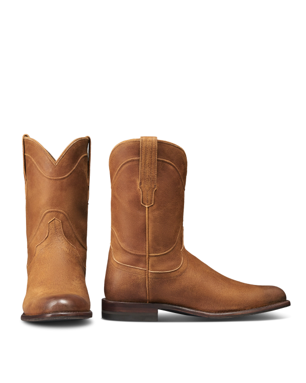 Pair view of The Earl - Husk Goat Roughout on plain background