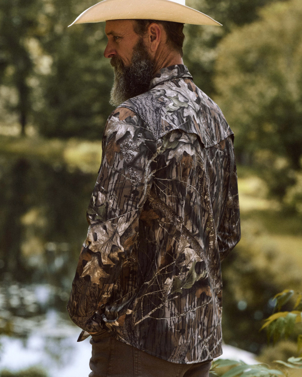 View of Men's Tecovas x Mossy Oak Performance Western - Original Break-Up