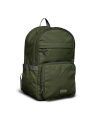 Quarterfront view of Canyon Backpack - Moss on plain background